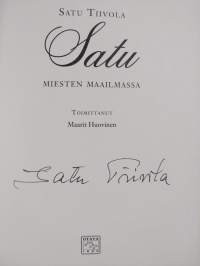 Satu miesten maailmassa (signeerattu)