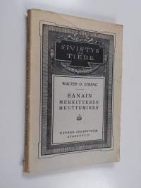 Sanain merkityksen muuttuminen : johdatusta merkitysoppiin