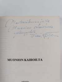 Muonion kairoilta (signeerattu, tekijän omiste)