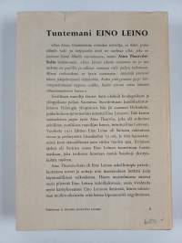 Tuntemani Eino Leino - kärsivä ihminen