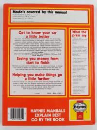 Toyota Starlet : [1978 to Jan 1985 : 993 cc, 1166 cc, 1290 cc] - Owners workshop manual