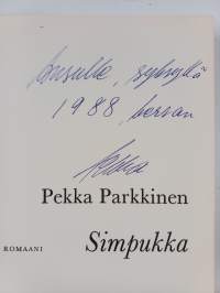 Simpukka (signeerattu, tekijän omiste)