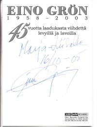 Eino Grön  fanikortti + nimikirjoitus 2005