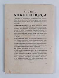 Shakkipelin oppikirja 1 : Säännöt, aloitukset, loppupelit ja sommittelutaito