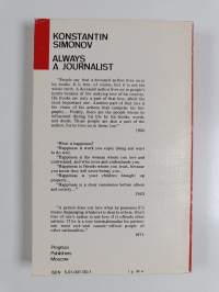 Always a Journalist
