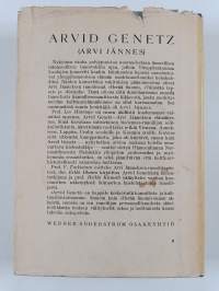 Arvid Genetz - Arvi Jännes : elämänvaiheet ja elämäntyö