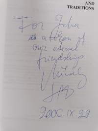 Shamans and traditions (signeerattu, tekijän omiste)