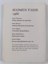 Suomen taide 1966