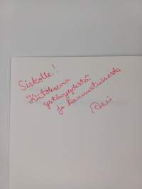 ... tähän asti (signeerattu, tekijän omiste)