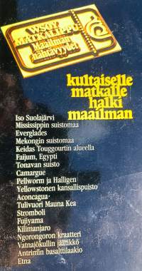 Maailman nähtävyydet 1-8. Kultaiselle matkalle halki maailman.