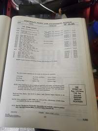Chevrolet - alkuperäisiä varaosia chasic parts and accessories catalog