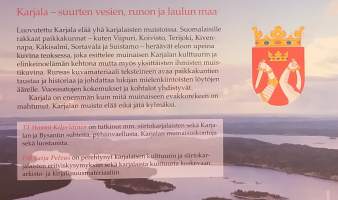 Muistojen Karjala. ( Luovutetut alueet, paikallishistoria, paikkakuntahistoriikit )