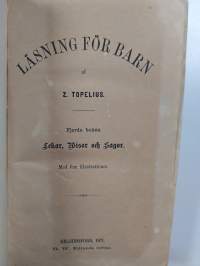 Läsning för barn : fjerde boken : Lekar, visor och sagor - Fjärde boken