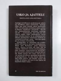 Usko ja ajattelu : kristillinen apologetiikka