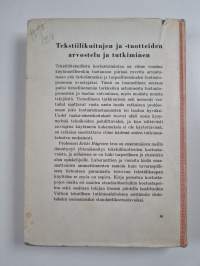 Tekstiilikuitujen ja -tuotteiden arvostelu ja tutkiminen