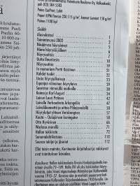 Korsteeni 2002 vuosijulkaisu