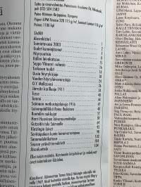 Korsteeni 2003 vuosijulkaisu