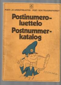 Postinumeroluettelo  1971
