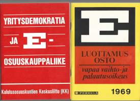 E Perhelä 1969 ja E Osuuskauppaliike ja yritysdemokratia