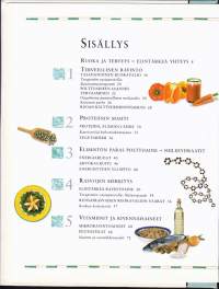 Syömällä terveeksi, 1997. Luonnollinen tie terveyteen. (terveellinen ruokavalio) (LÖYTÖNURKKAKIRJAT)