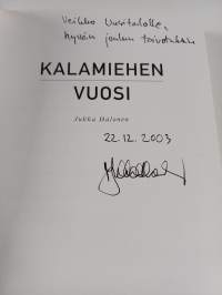 Kalamiehen vuosi (signeerattu, tekijän omiste)