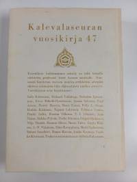 Kalevalaseuran vuosikirja 47