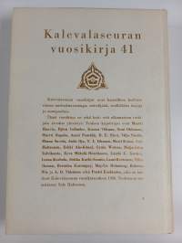 Kalevalaseuran vuosikirja 41
