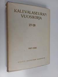 Kalevalaseuran vuosikirja 27-28