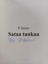 Sataa tankaa (signeerattu, numeroitu)