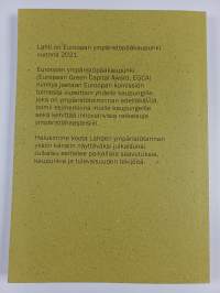 Tehty kestäväksi : Lahti - Euroopan ympäristöpääkaupunki 2021