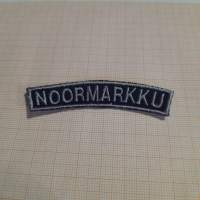 NOORMARKKU -kangasmerkki / matkailumerkki / hihamerkki