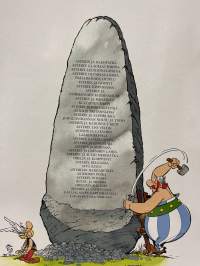 Asterix, taivas putoaa niskaan. Kunto K-5 Täydellinen keräilykappale