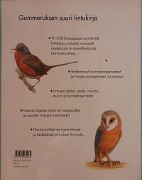 Gummeruksen suuri lintukirja - Yli 500 lintulajia. (Linnut, ornitologia)