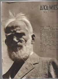 Aika ja Mies 1937 nr 4  - Kuusinen Oy asiakaslehti / miesten muotilehti