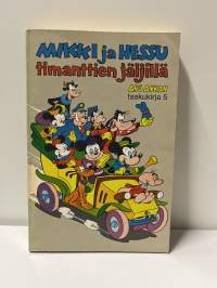 Ensipainoksia myyntiin.Mikki ja Hessu timanttien jäljillä 5.