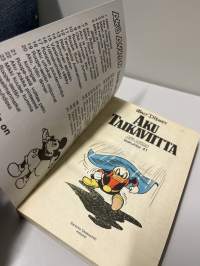 Ensipainoksia myyntiin.Aku Taikaviitta 41.