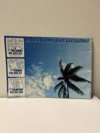 Hasse hinnasto, matkaopas 1985-86