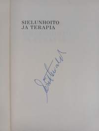 Sielunhoito ja terapia (tekijän omiste, signeerattu)