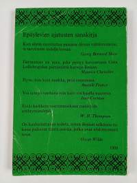 Epäylevien ajatusten sanakirja