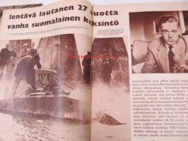 Suomen Kuvalehti 1959 nr 26, 27.6. &quot;lentävä lautanen&quot;, Pohjois-Karjalan rapsodia (Kontiolahti), BB
