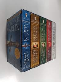 A Song of Ice and Fire 1-5 : A Game of Thrones ; A Clash of Kings ; A Storm of Swords ; A Feast for Crows ; A Dance with Dragons (pahvikotelossa)