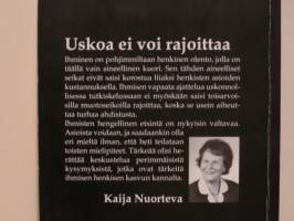 Uskoa ei voi rajoittaa