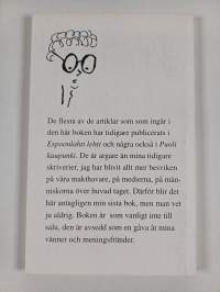 Politiker, minkar och annat onödigt (signeerattu, tekijän omiste)