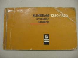 Sunbeam 1250/1500 -käyttöohjekirja