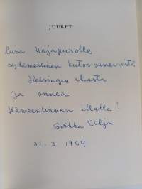 Juuret (signeerattu, tekijän omiste)