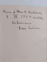 Wäinö Aaltosen taidetta (signeerattu, tekijän omiste)