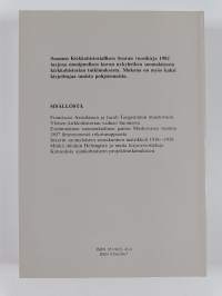 Suomen kirkkohistoriallinen seura : vuosikirja 1982