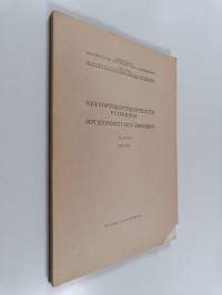 Neuvostoliittoinstituutin vuosikirja = Sovjetinstitutets årsskrift, No 15-18 1963-1966