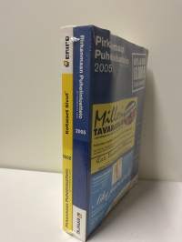 Puhelinluettelo + Keltaiset sivut. Pirkanmaa 2005 Avaamaton pakkaus