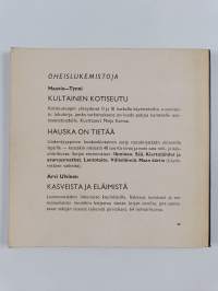 Oulun koulun kotiseutuoppi ja työkirja